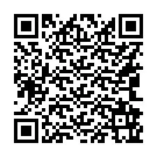 Codice QR per il numero di telefono +16042965504