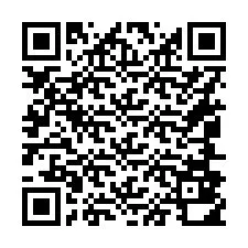 QR код за телефонен номер +16046810381