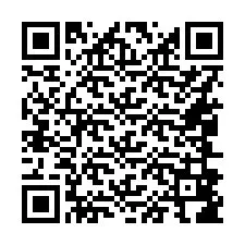 QR Code สำหรับหมายเลขโทรศัพท์ +16046886097