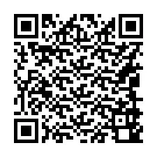 QR Code for Phone number +16049940985