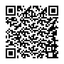 QR Code for Phone number +16049940988