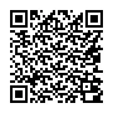 Kode QR untuk nomor Telepon +16052000006