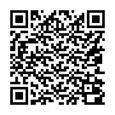 QR kód a telefonszámhoz +16052000008