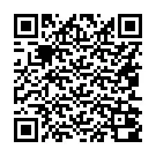 QR код за телефонен номер +16052000012