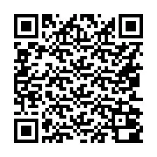 Código QR para número de telefone +16052000016