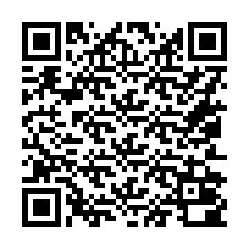 QR kód a telefonszámhoz +16052000019