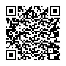 QR-код для номера телефона +16052000702