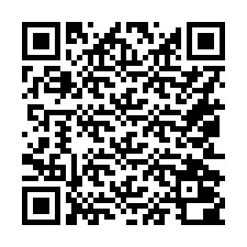 Kod QR dla numeru telefonu +16052000739