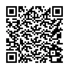 QR-code voor telefoonnummer +16052000741