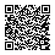 QR-code voor telefoonnummer +16052000923
