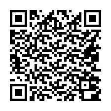 QR-koodi puhelinnumerolle +16052000937