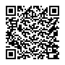 Código QR para número de teléfono +16052000961