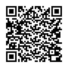 Código QR para número de teléfono +16052000992