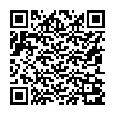 QR-koodi puhelinnumerolle +16052001005