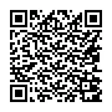 Código QR para número de teléfono +16052001006