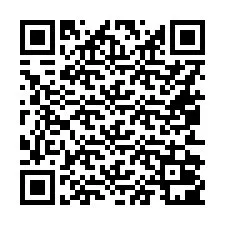 QR Code pour le numéro de téléphone +16052001016