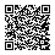 Código QR para número de teléfono +16052001027