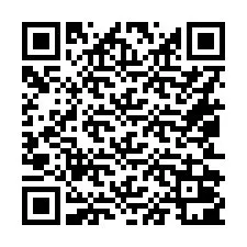 QR Code pour le numéro de téléphone +16052001029