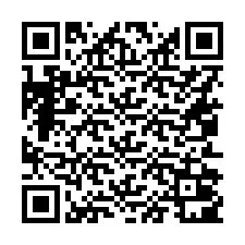 QR-code voor telefoonnummer +16052001042