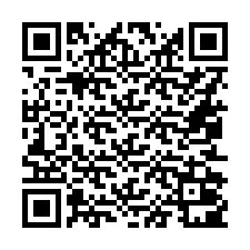 QR-code voor telefoonnummer +16052001087