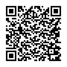 QR-koodi puhelinnumerolle +16052001126