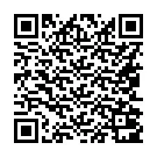 QR-koodi puhelinnumerolle +16052001136