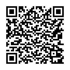 QR-код для номера телефона +16052001205