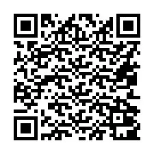 Kode QR untuk nomor Telepon +16052001207