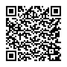 QR Code pour le numéro de téléphone +16052001214