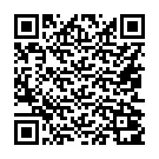 Código QR para número de telefone +16052001217