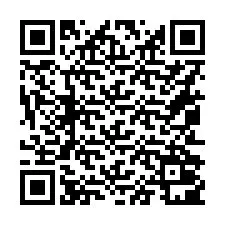 QR-code voor telefoonnummer +16052001661