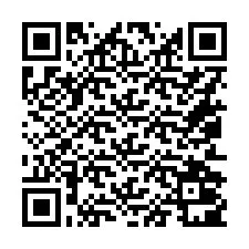 Codice QR per il numero di telefono +16052001719