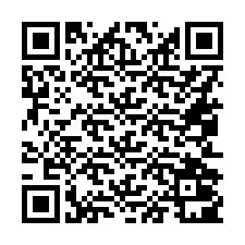 Codice QR per il numero di telefono +16052001723