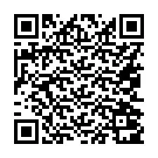 QR код за телефонен номер +16052001733