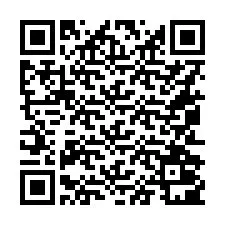 Codice QR per il numero di telefono +16052001774