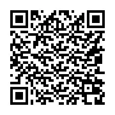 Kod QR dla numeru telefonu +16052028444