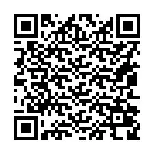 QR Code pour le numéro de téléphone +16052028455