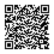 QR-Code für Telefonnummer +16052028461