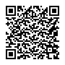 QR-code voor telefoonnummer +16052028465