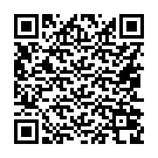 QR-Code für Telefonnummer +16052028467