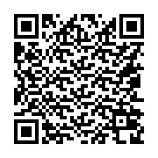 QR kód a telefonszámhoz +16052028468