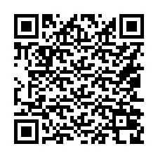 Kode QR untuk nomor Telepon +16052028469