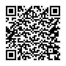 QR-koodi puhelinnumerolle +16052028473