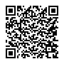 QR-koodi puhelinnumerolle +16052028516