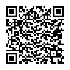 Kode QR untuk nomor Telepon +16052028517