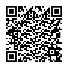 QR-code voor telefoonnummer +16052045460