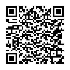 Código QR para número de telefone +16052315979