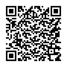 QR-Code für Telefonnummer +16052318064