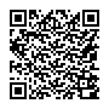 QR-Code für Telefonnummer +16052500045