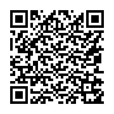 QR-Code für Telefonnummer +16052751004